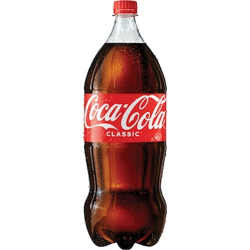 Coca-Cola Classic  Soft Drink Bottle 2L