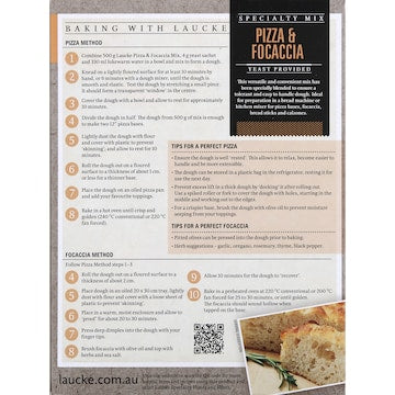 Laucke Pizza & Focaccia Dough Mix 1kg