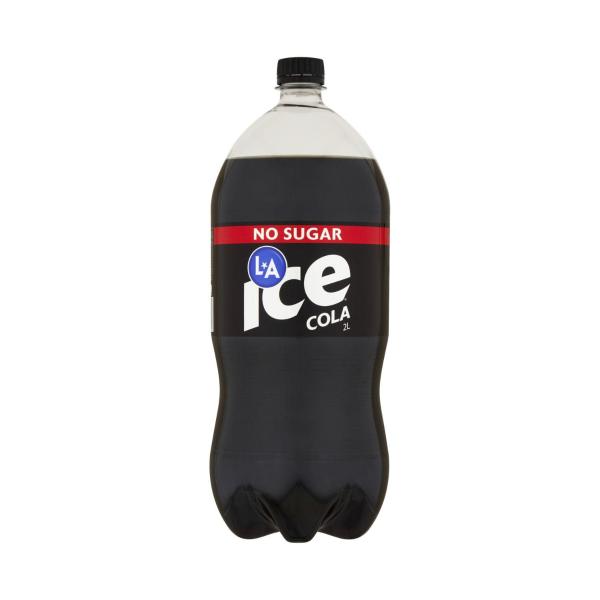 LA ICE SOFT DRINK 2L:COLA NO SUGAR:.:2 LITRE