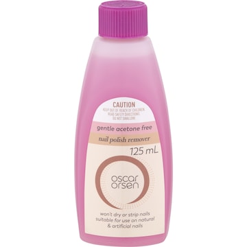 Oscar Orsen Nail Polish Remover Acetone Free 125mL