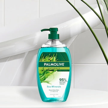 Palmolive Body Wash Shower Gel Naturals Sea Minerals 1L
