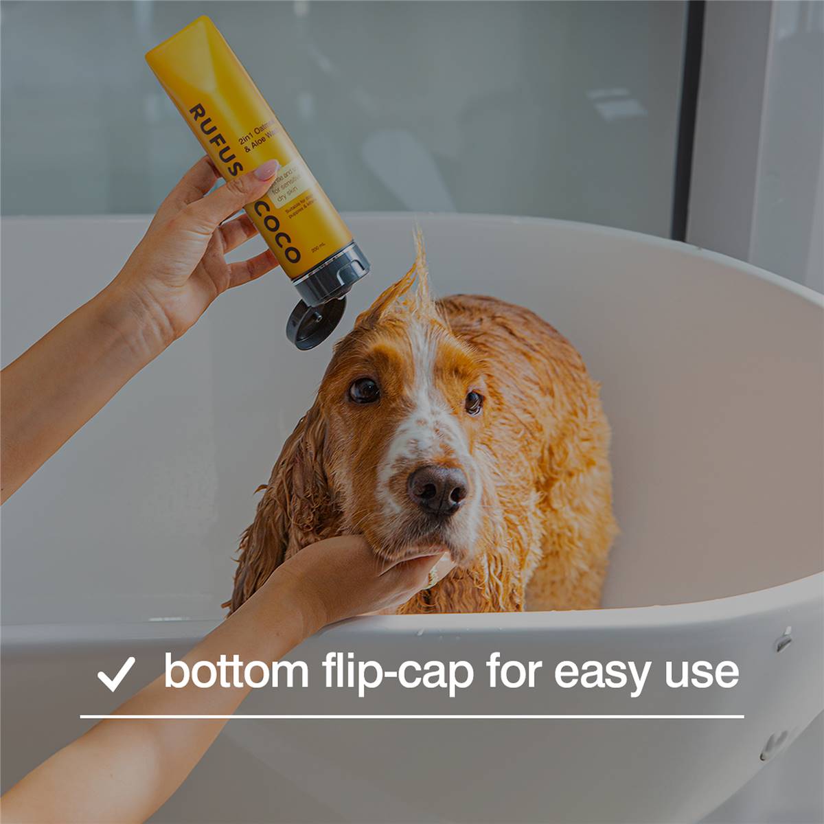 Rufus & Coco 2 In 1 Oatmeal Dog Shampoo & Conditioner 200ml