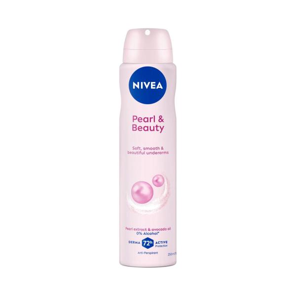 NIVEA DEO AERO FEMALE PEARL AND BEAUTY 250ML