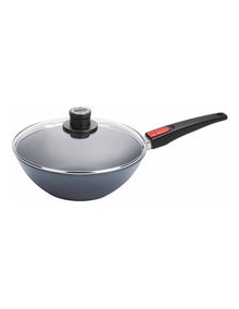 Diamond Lite Detachable Handle Induction Wok 30cm With Lid Gift Boxed
