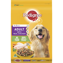 Pedigree Adult Dry Dog Food with Real Chicken 8kg