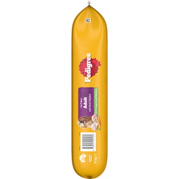 Pedigree Adult Dry Dog Food with Real Chicken 8kg