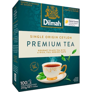Dilmah Premium Quality Tea Bags 100 pack