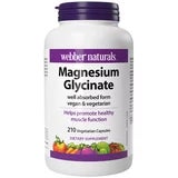 Webber Naturals Magnesium Glycinate 200mg 210 Tablets