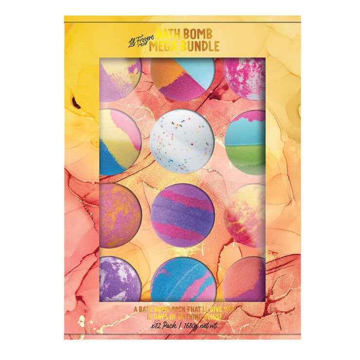 Assorted Bath Bombs - 12 Pack