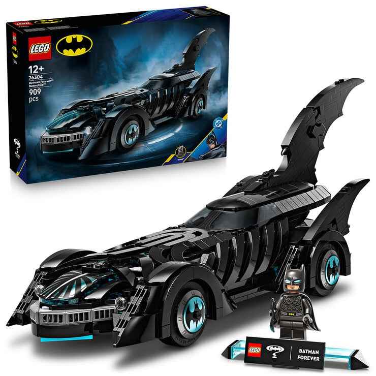 Superhero Car Building Set with Minifigure