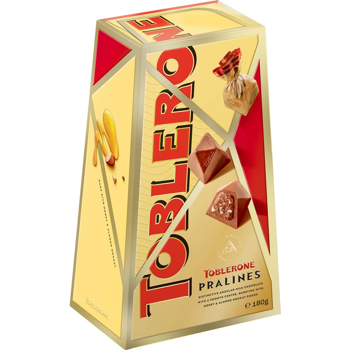 Toblerone Pralines Boxed Chocolate 180g