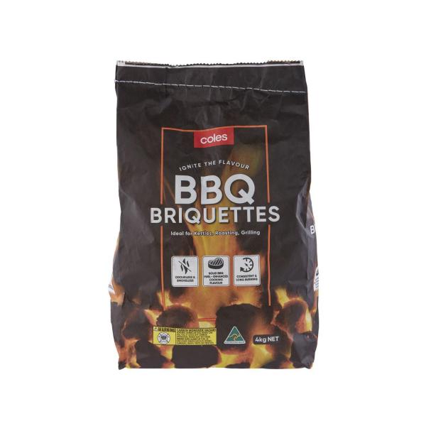 COLES BBQ BRIQUETTES