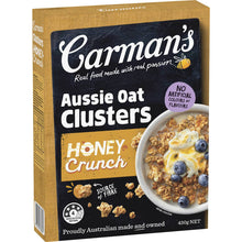 Carman's Clusters Aussie Oat Honey Crunch 450g