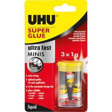 UHU Super Glue Minis 1mL x 3 pack