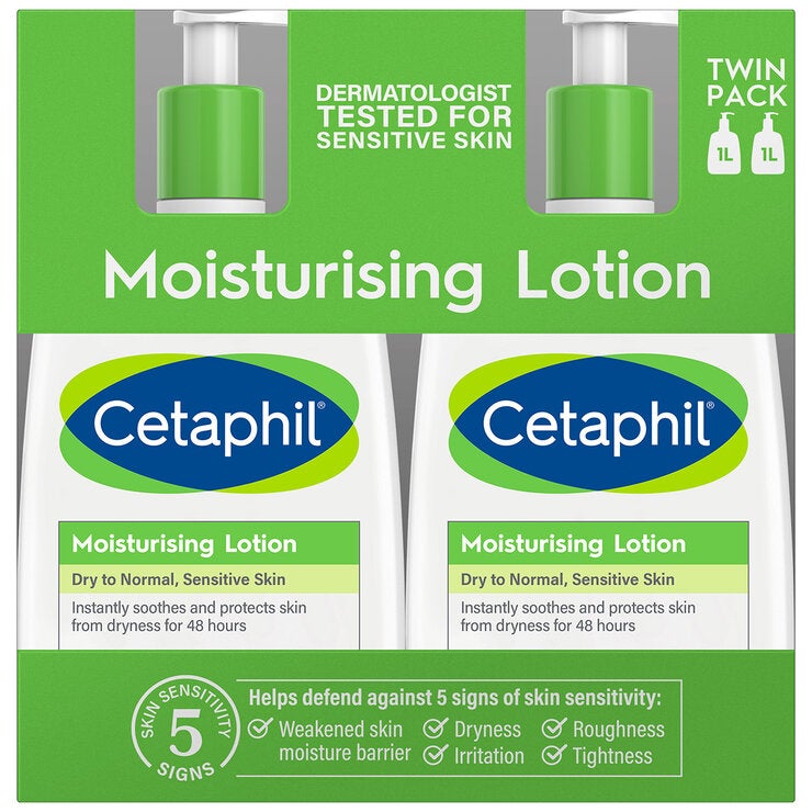 Cetaphil Moisturising Lotion 2 x 1L
