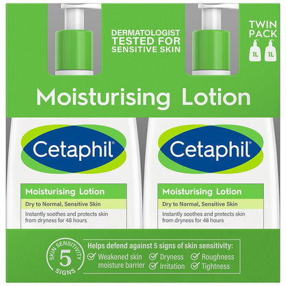 Cetaphil Moisturising Lotion 2 x 1L