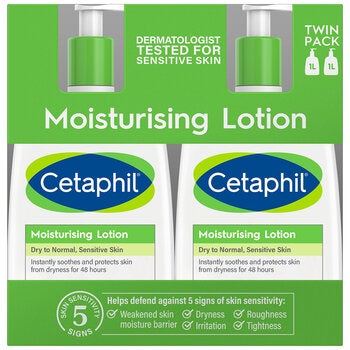 Cetaphil Moisturising Lotion 2 x 1L