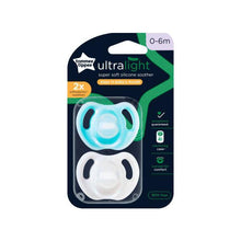 Ultra-Light Silicone Dummy 2 Pack 0-6m