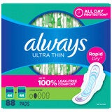 Always Ultra Thin Advanced Protection Long Pads 88 Pack