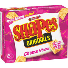 Arnott's Shapes Cheese & Bacon Cracker Biscuits 180g