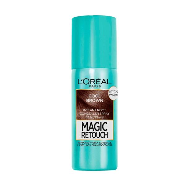 L'OREAL MAGIC RETOUCH SPRAY COOL BROWN 7 75ML