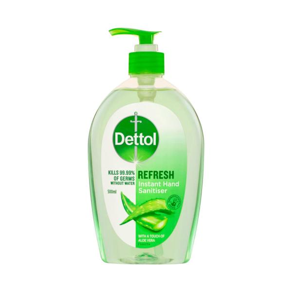 DETTOL INSTANT HAND SANITISER 500ML PUMP