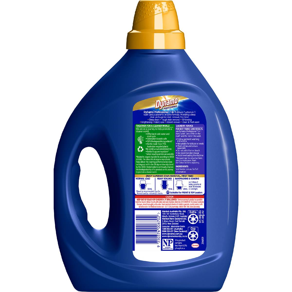 Dynamo Professional Laundry Liquid 7 In 1 Action 2L