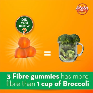 Metamucil Fibre Gummies For Digestive Health 120 pack