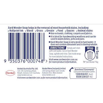Sard Soap Stain Remover Eucalyptus 120g