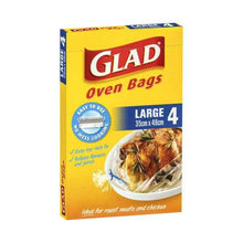 GLAD BAGS OVEN:LARGE:.:4 PACK