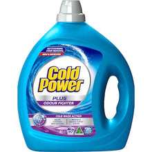 Cold Power Advanced Clean Odour Fighter Laundry Liquid Detergent 4L