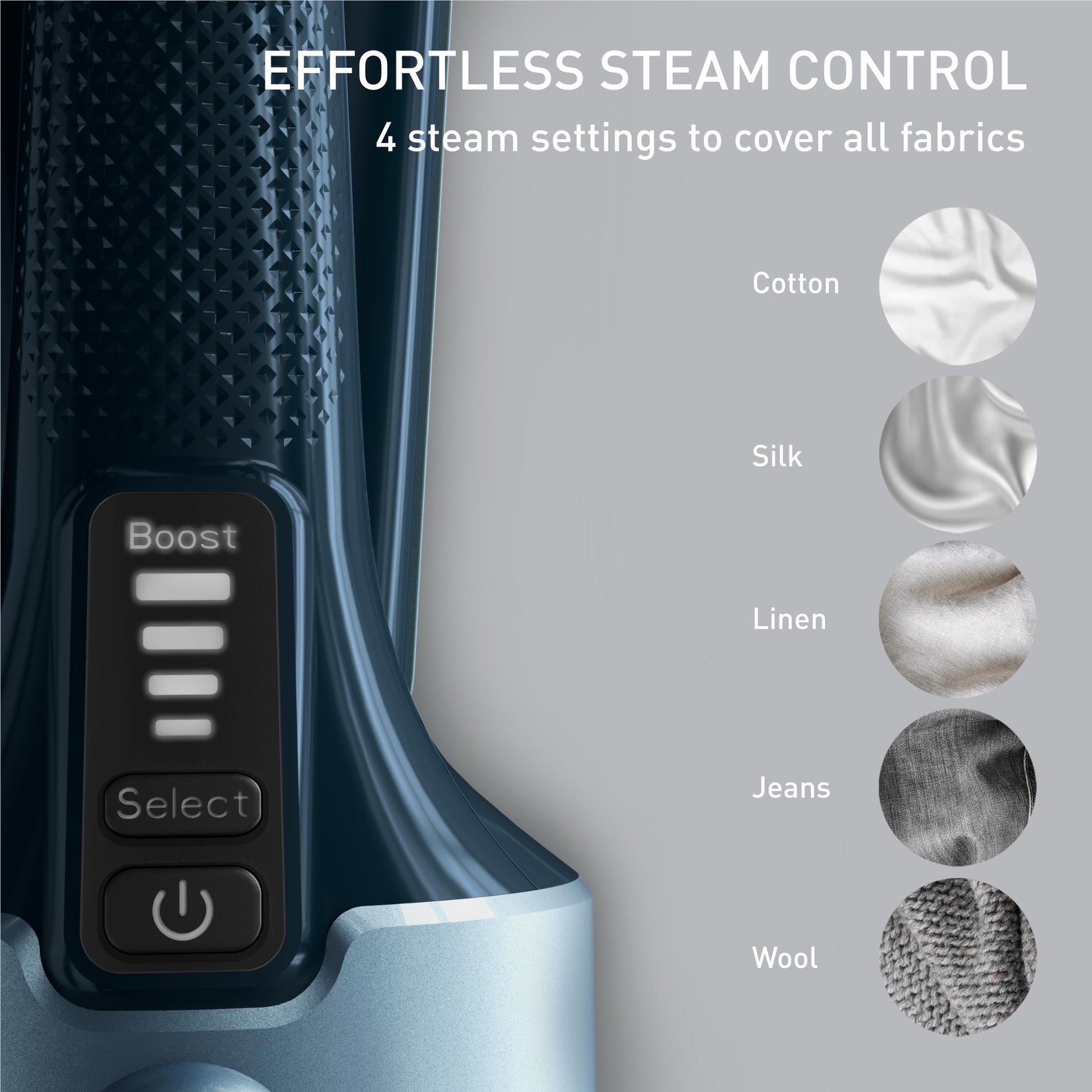 Tefal Pure Force 3-in-1 Handheld Garment Steamer