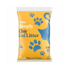 COLES SIMPLY CAT LITTER CLAY 10KG