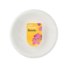 COLES SIMPLY PAPER BOWLS 20PACK
