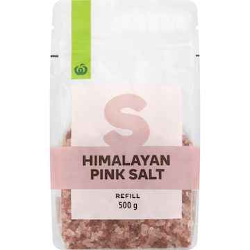 Woolworths Himalayan Pink Salt Refill 500g