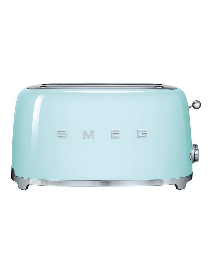 50's Style 4 Slice Long-Slot Toaster in Pastel Green TSF02PGAU