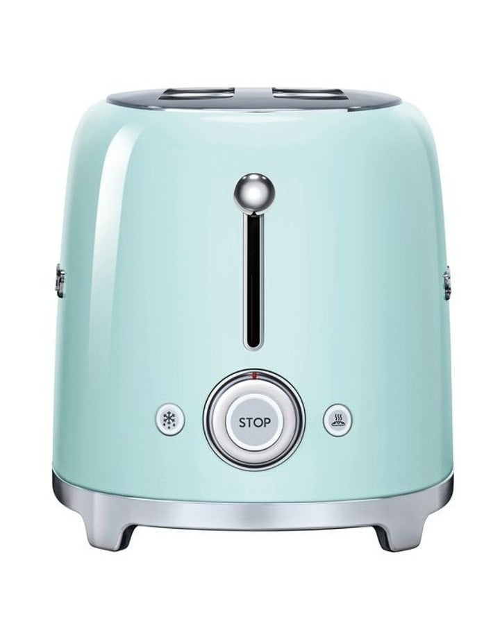 50's Style 4 Slice Long-Slot Toaster in Pastel Green TSF02PGAU