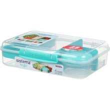 Sistema To Go Bento Create Lunch Box Container Assorted 1.48L each