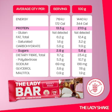 The Lady Bar Rocky Road 50g