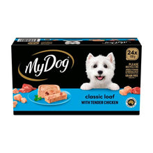 MY DOG ADULT WET DOG FOOD CLASSIC LOAF WITH TENDER CHICKEN 24X100G TRAYS