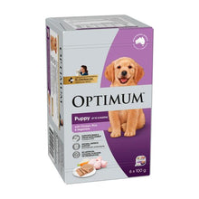 Puppy Wet Dog Food with Chicken Rice & Vegetables 6x100g Trays