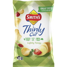 Smith's Thinly Cut Potato Chips Share Pack Lightly Tangy 175g