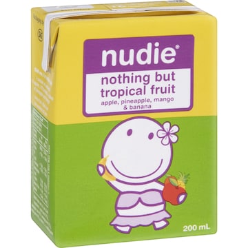 Nudie Nothing But Tropical Fruit Juice 200mL