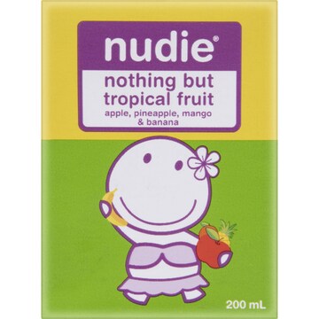 Nudie Nothing But Tropical Fruit Juice 200mL