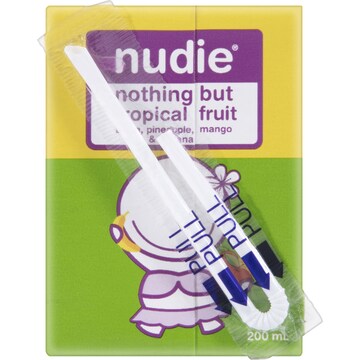 Nudie Nothing But Tropical Fruit Juice 200mL
