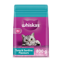 Senior 7+ Years Dry Cat Food Tuna & Sardine Flavours