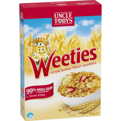 Uncle Tobys Weeties Cereal 510g