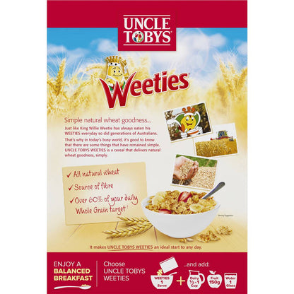Uncle Tobys Weeties Cereal 510g