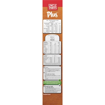 Uncle Tobys Plus Muesli Flakes Cereal 705g