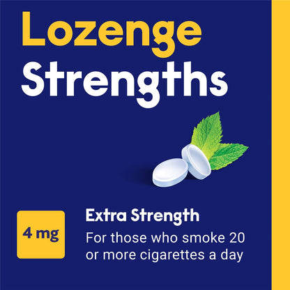 Nicabate Minis Extra Strength 4mg Lozenges Mint 20 Pack